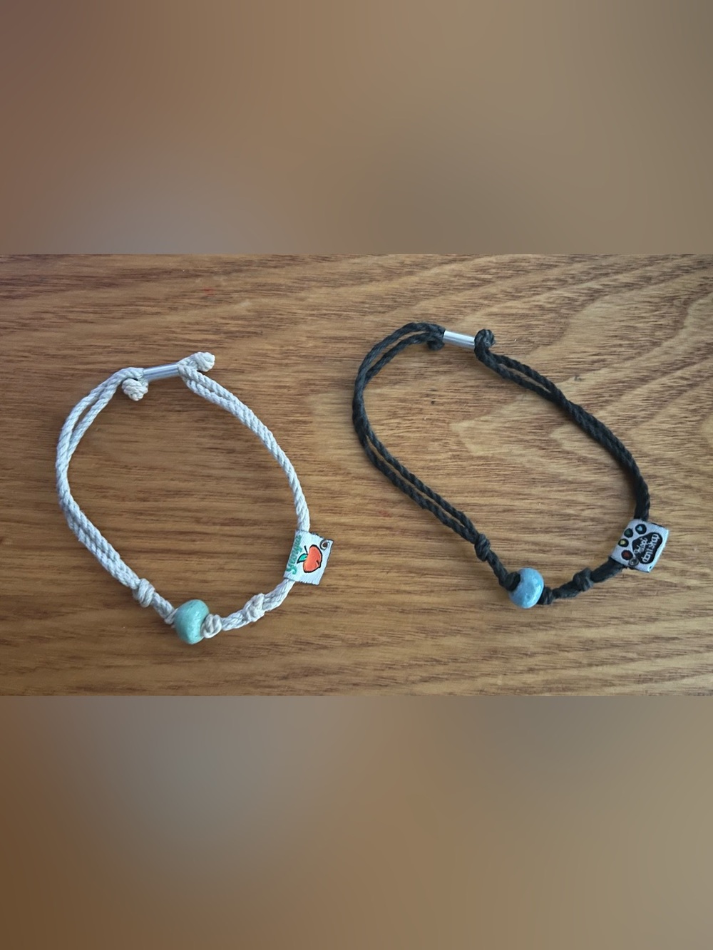 Lot of 2- Earthbands Bracelets Georgia and Adopt Don’t Shop